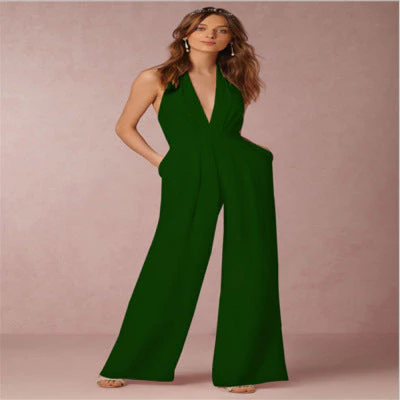 Heidi-Mode | Ärmelloser Halterneck Jumpsuit - Image 12