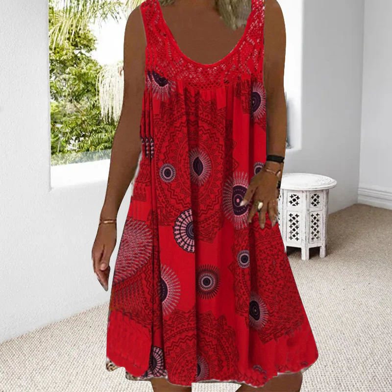Heidi-Mode | Ärmelloses Plus Size Sommerkleid - Image 4