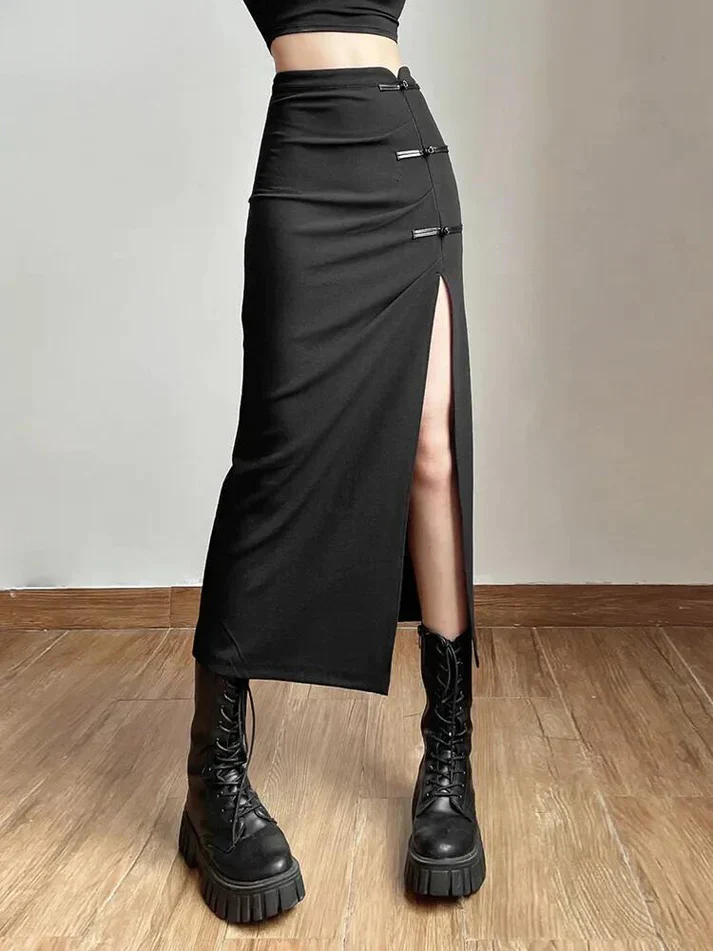Heidi-Mode | Rock mit Sexy Schlitz
