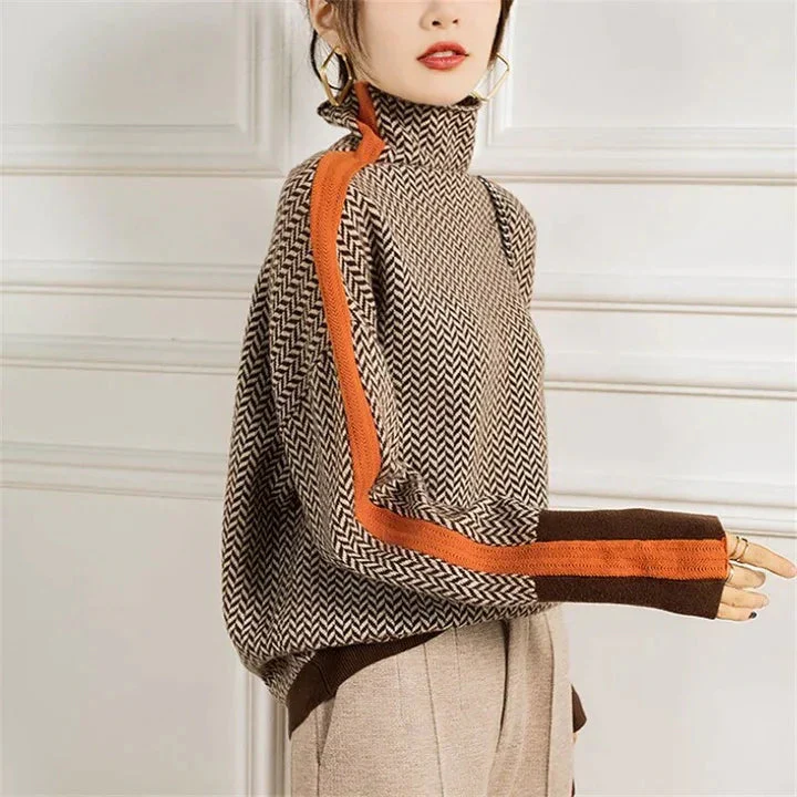 Heidi-Mode | Rollkragenpullover Aus Kaschmir für Damen - Image 3