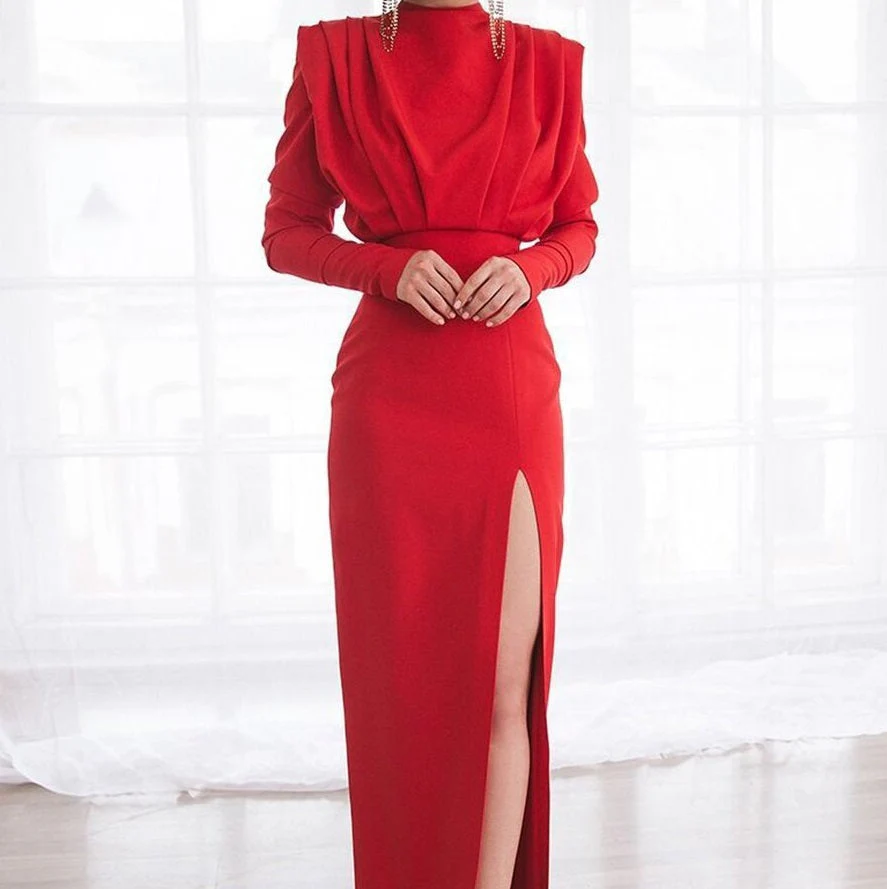 Heidi-Mode | Rollkragenpullover-Kleid In Mode