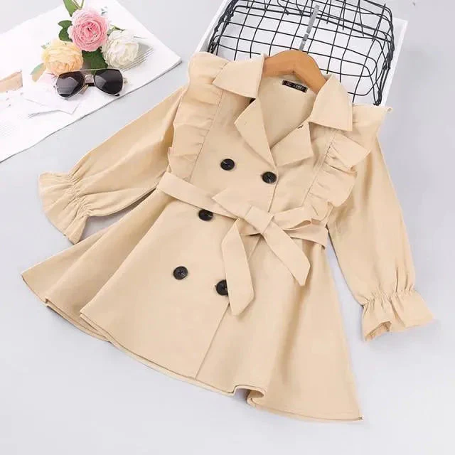 Heidi-Mode | Rüschentrenchcoats für Mädchen - Image 10