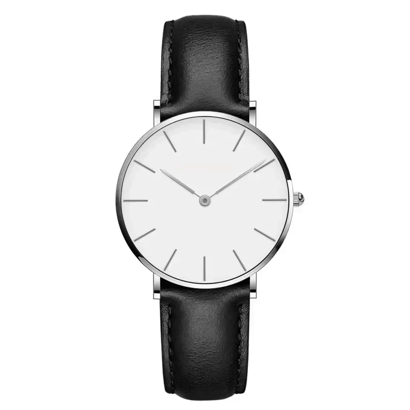 Heidi-Mode | Runde Zeitlose Minimalistische Uhr mit Lederarmband für Frauen - Image 7