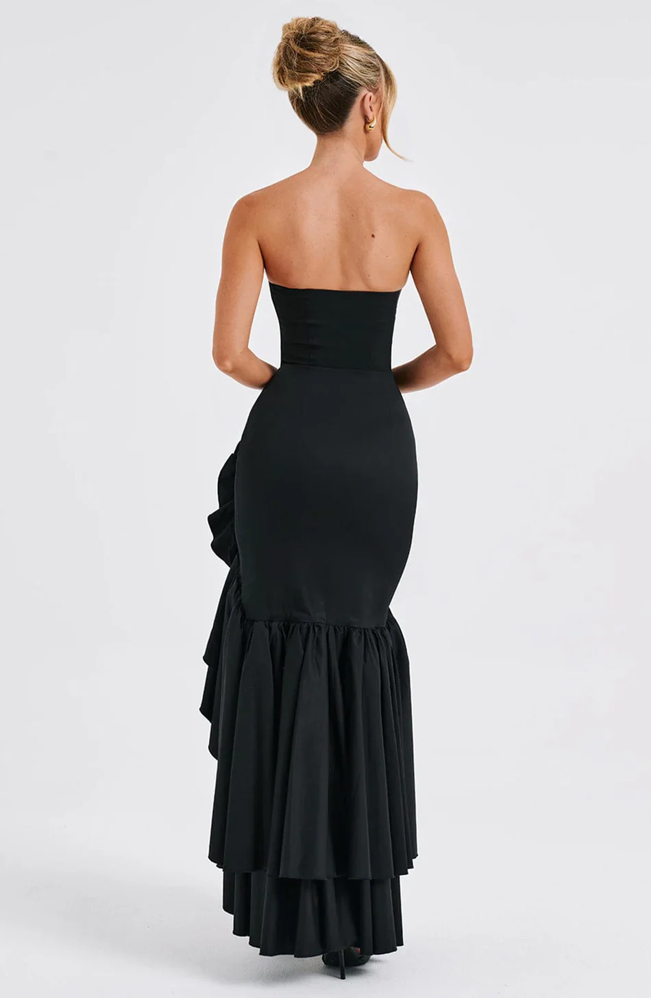 Heidi-Mode | Rüschen Hochgeschlitztes Kleid - Image 2