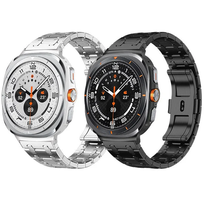 Heidi-Mode | Rvs Band für Samsung Watch Ultra mit Luxus Doppelkettendesign - Image 7