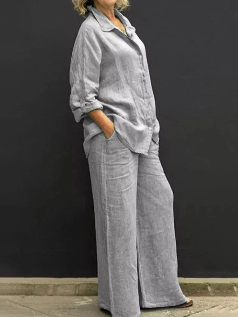 Heidi-Mode | Baumwoll-Leinen-Set für Frauen - Image 6