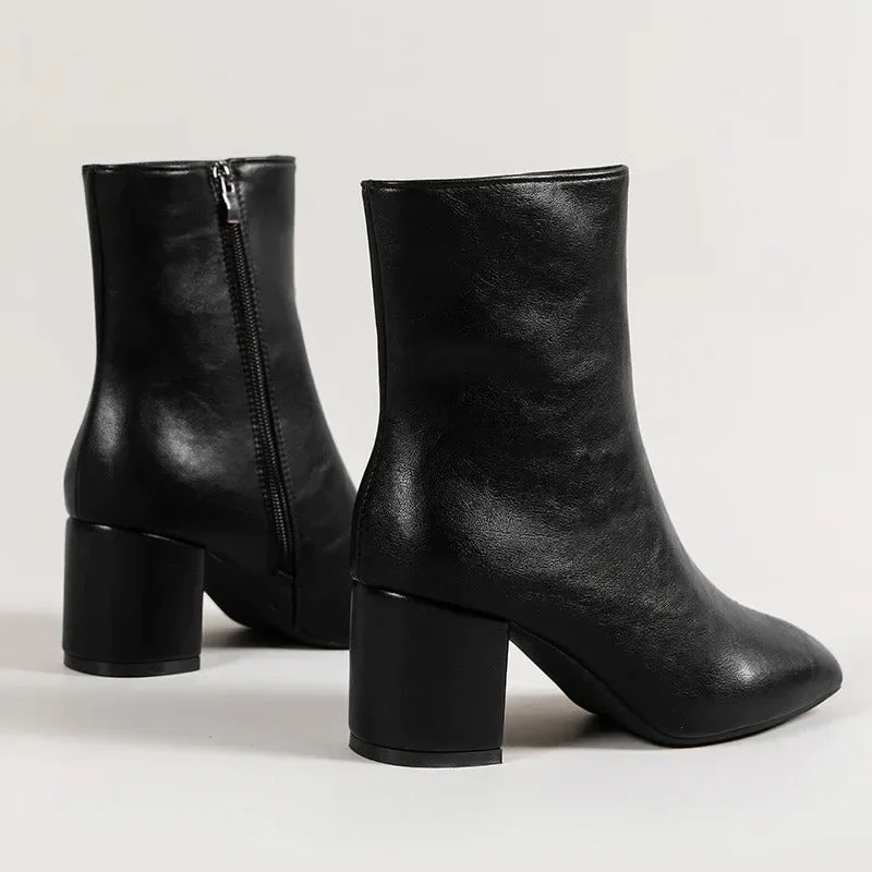Heidi-Mode | Salomé Stylische Stiefeletten mit Blockabsatz - Image 8