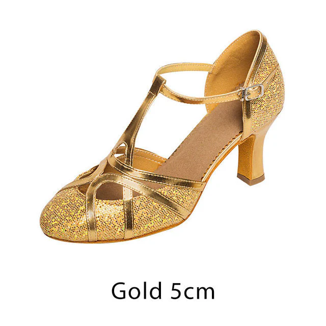 Heidi-Mode | Salsa Tanzschuhe Damen Latein Tanzschuhe 7Cm - Image 11