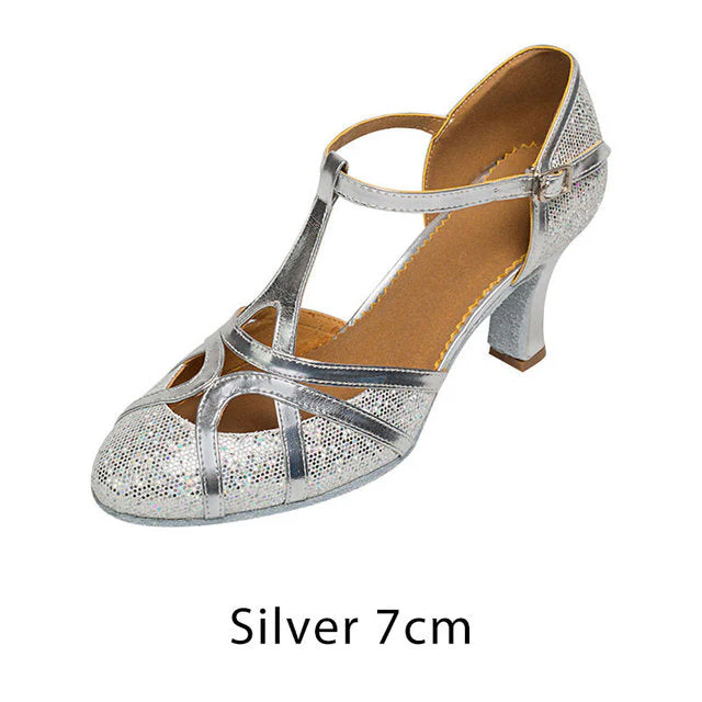 Heidi-Mode | Salsa Tanzschuhe Damen Latein Tanzschuhe 7Cm - Image 15