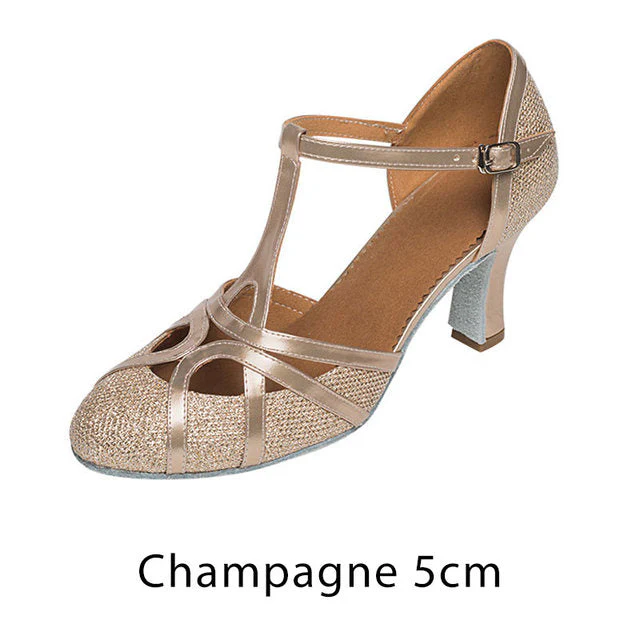 Heidi-Mode | Salsa Tanzschuhe Damen Latein Tanzschuhe 7Cm - Image 6