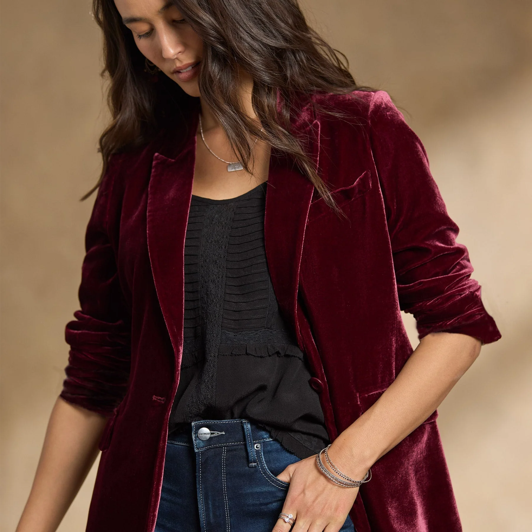 Heidi-Mode | Gestickte Samt-Herbstjacke - Image 10