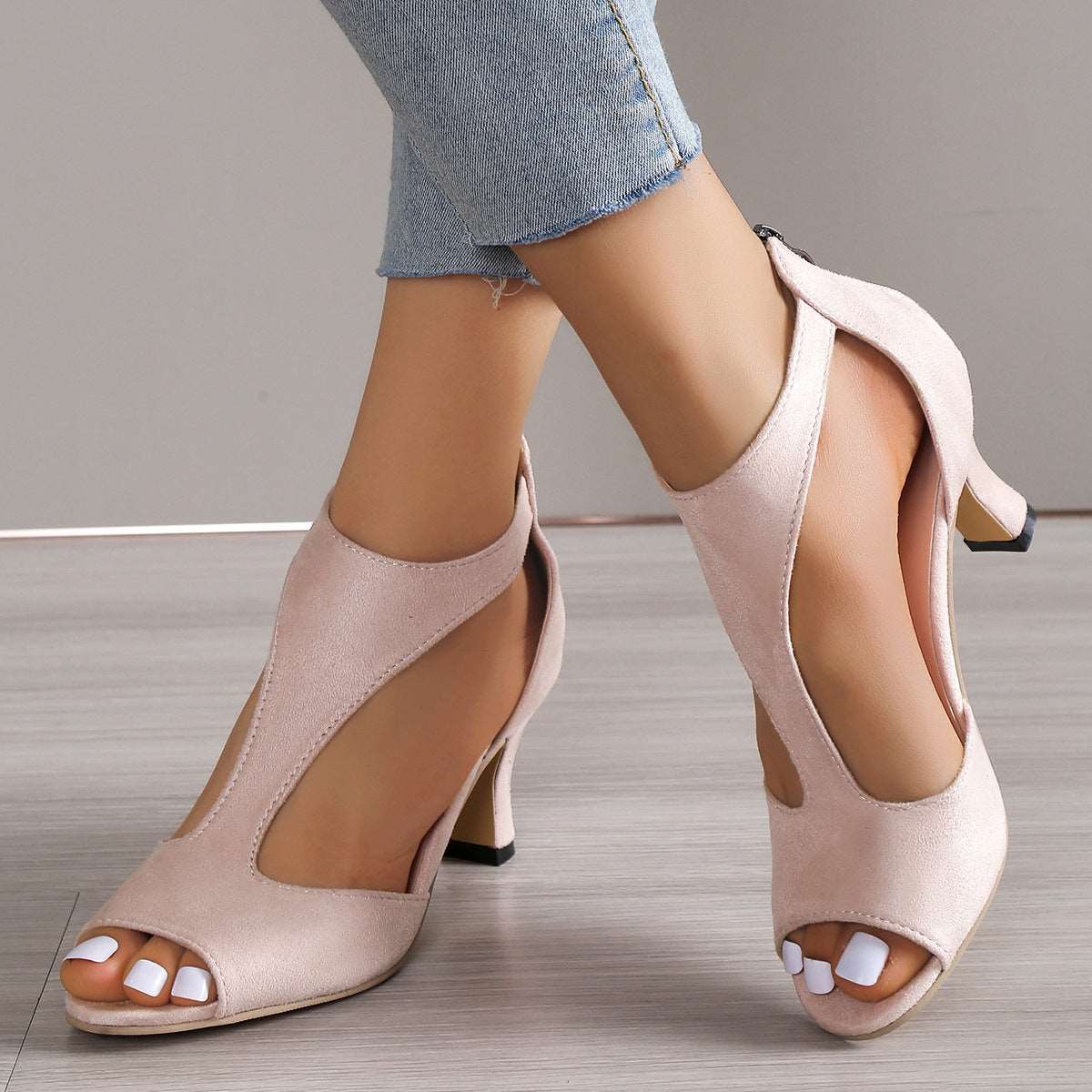 Heidi-Mode | Sandalen mit 4Cm Absatz - Image 4