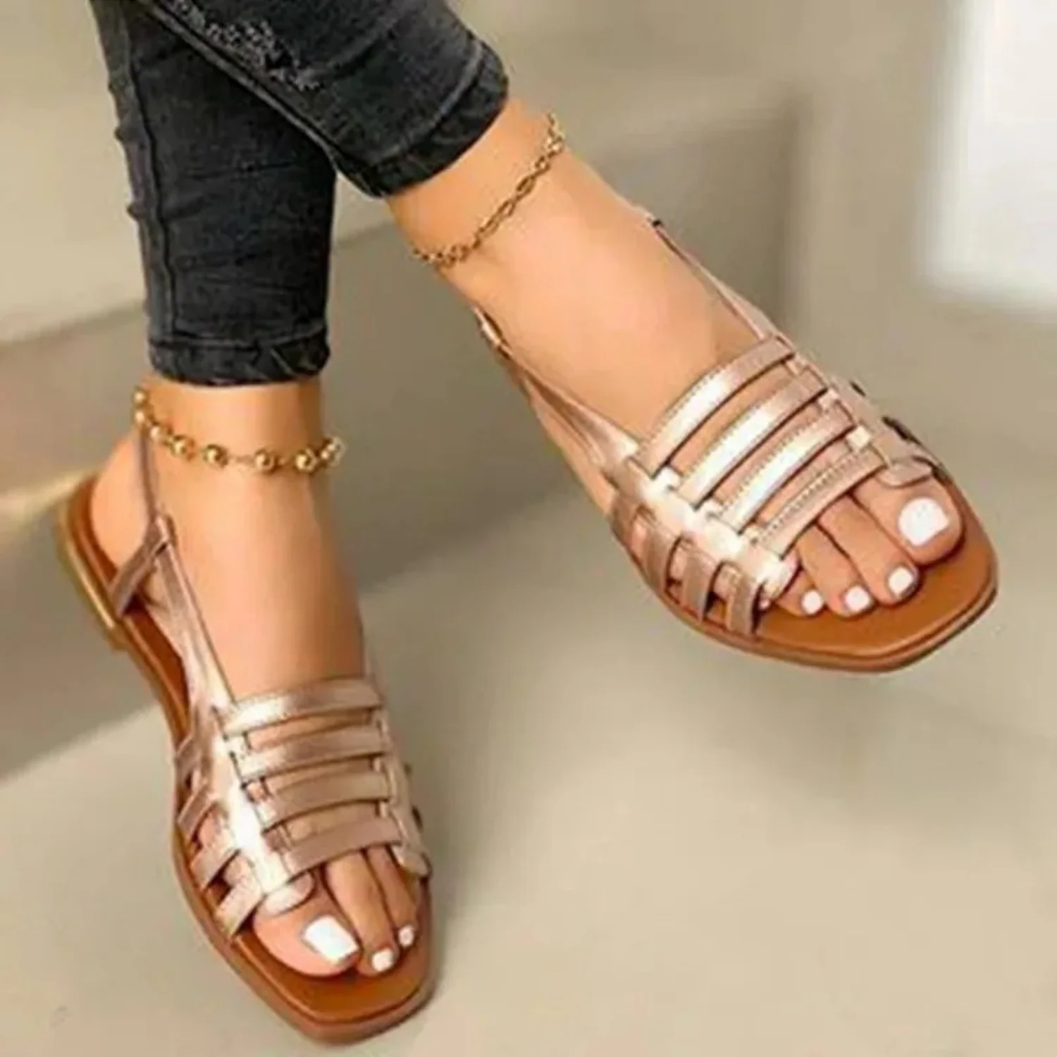 Heidi-Mode | Sandalen mit Flacher Sohle - Image 3