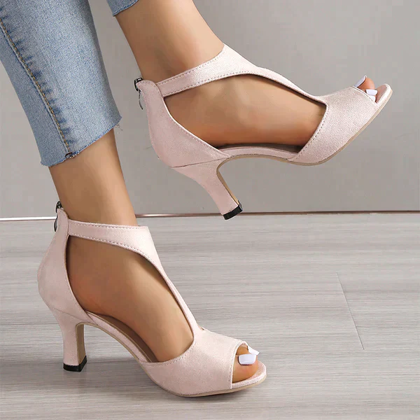 Heidi-Mode | Sandalen mit Orthopädischem Absatz