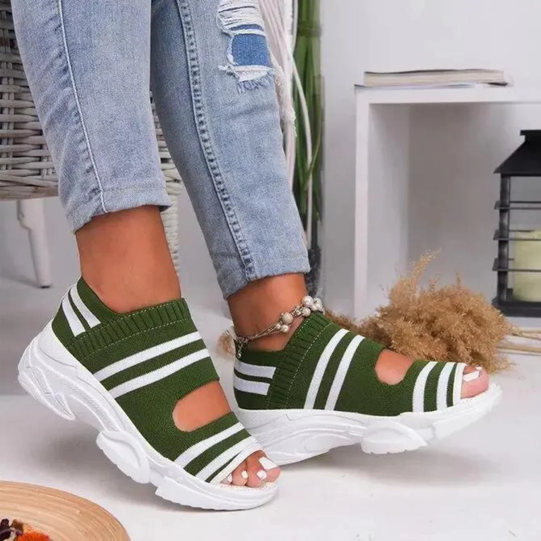 Heidi-Mode | Orthopädische Fußgewölbestütze Sandalen für Frauen - Image 6