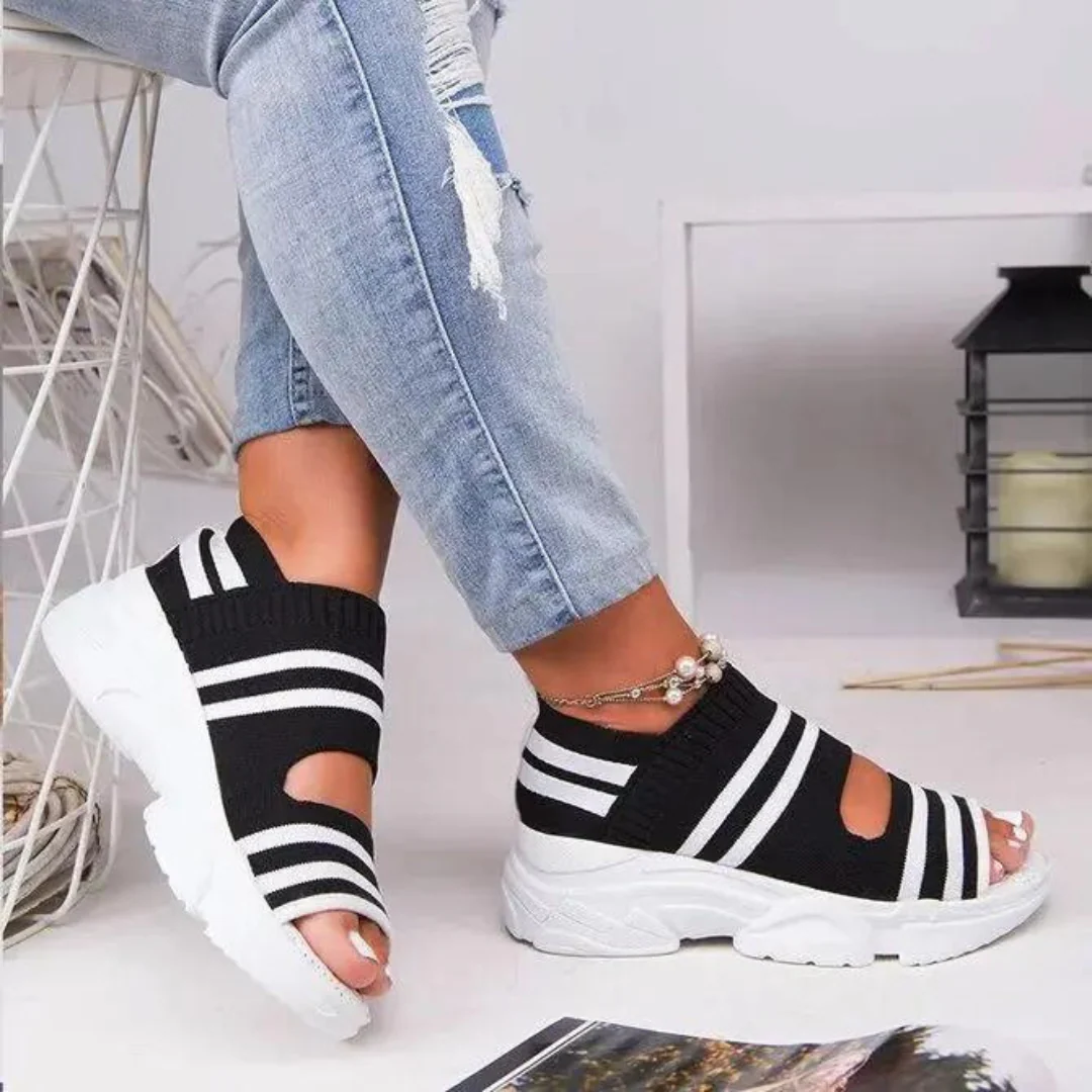 Heidi-Mode | Orthopädische Fußgewölbestütze Sandalen für Frauen - Image 9