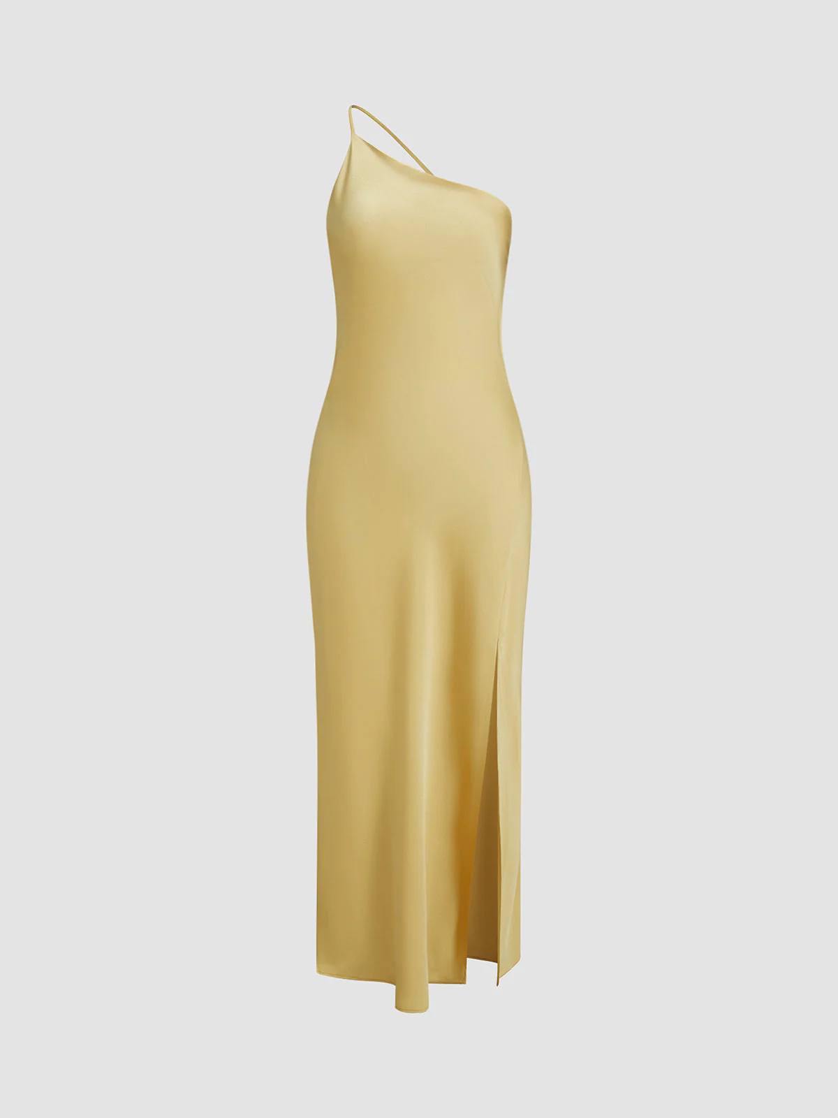 Heidi-Mode | Satin Maxi Kleid mit Offenem Rücken - Image 3