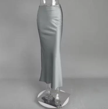 Heidi-Mode | Satin-Midi-Rock mit Fließendem Design für Damen - Image 2