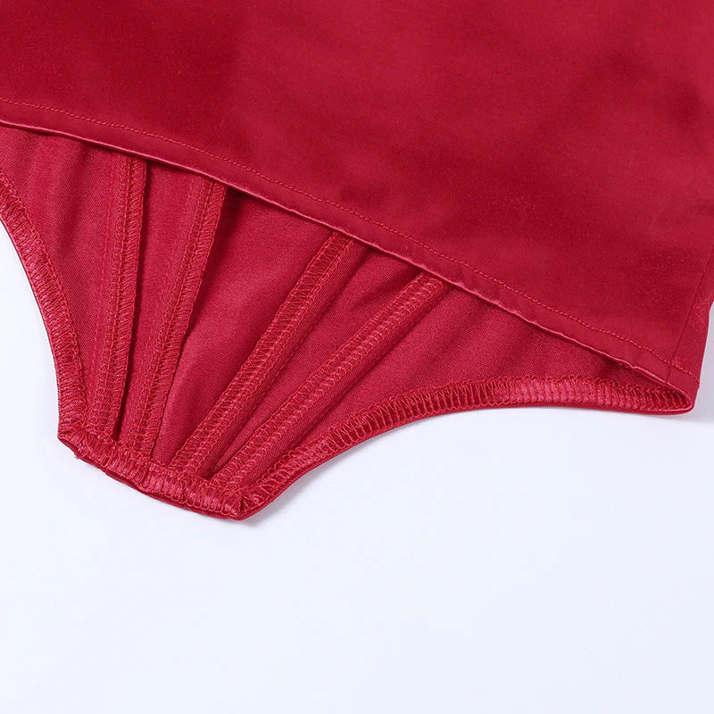 Heidi-Mode | Satin-Oberteil mit Gepufften Ärmeln - Image 10