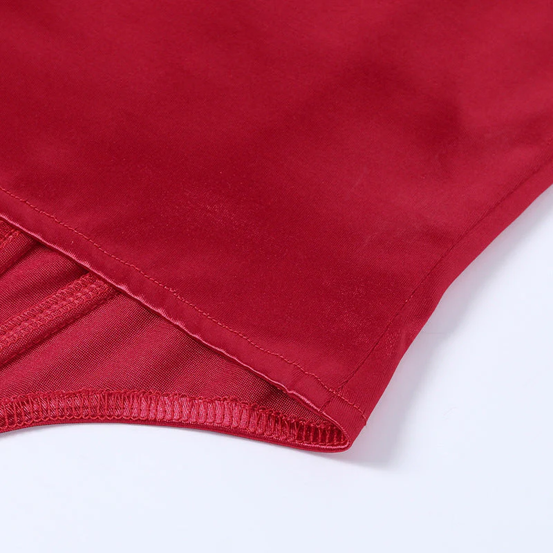 Heidi-Mode | Satin-Oberteil mit Gepufften Ärmeln - Image 9