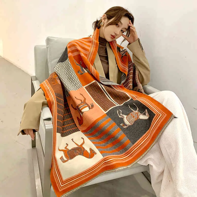 Heidi-Mode | Schal - Eleganter Damen Oversize Wickel - Image 3