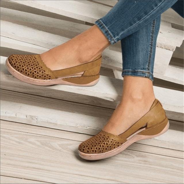 Heidi-Mode | Schicke Ballerinas Aus Leder für Damen - Image 9