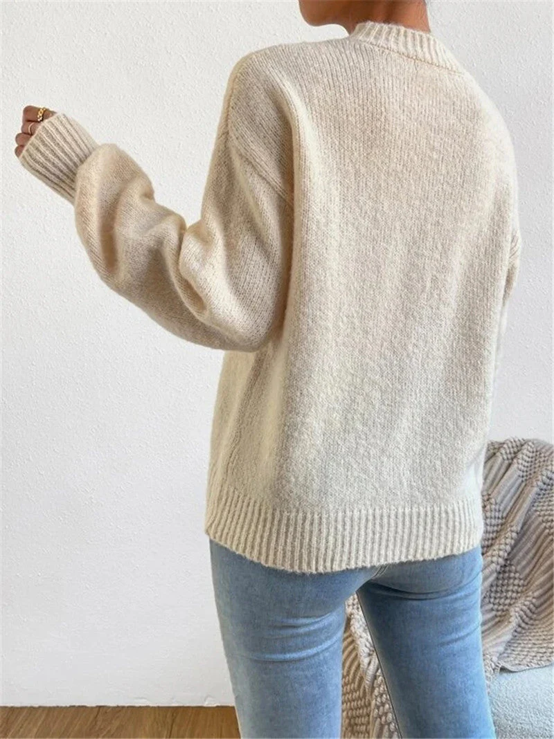 Heidi-Mode | Schicke Herbstpullover mit Langen Ärmeln für Frauen