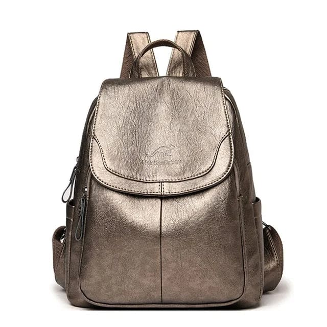 Heidi-Mode | Stylischer Leder-Rucksack mit Diebstahlschutz für Frauen - Image 8