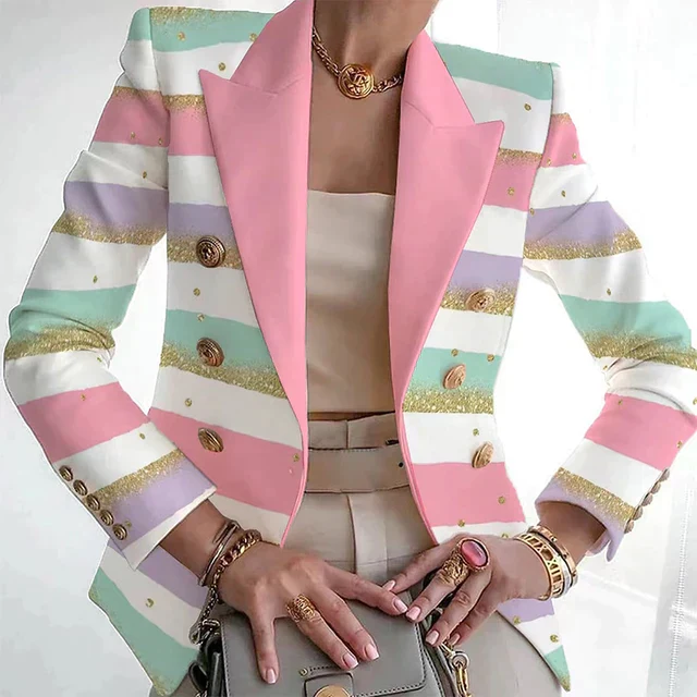 Heidi-Mode | Schicker Print Blazer - Image 2