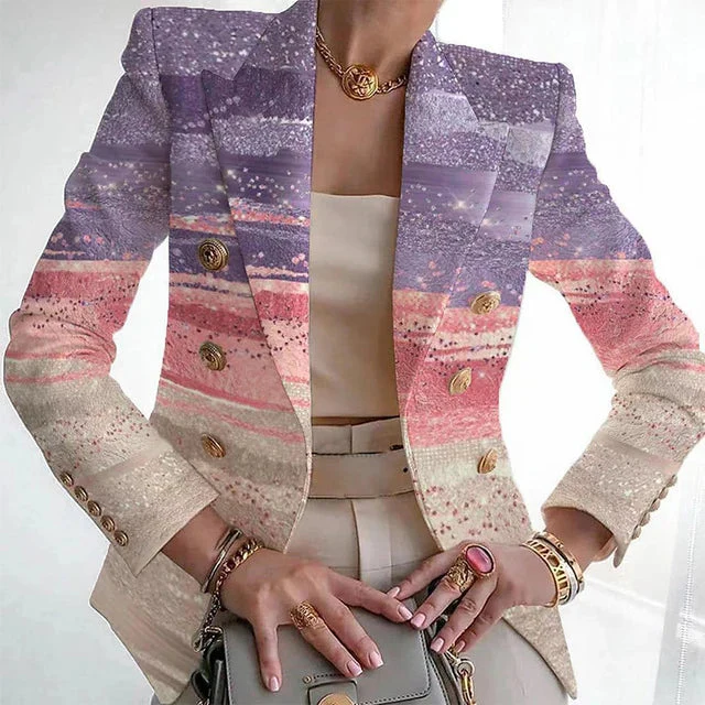 Heidi-Mode | Schicker Print Blazer - Image 4