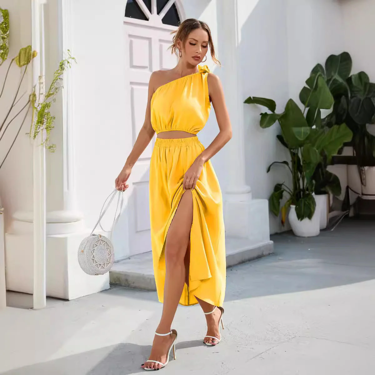 Heidi-Mode | Schickes Split-Hem Maxi-Zwei-Teile-Set - Image 6