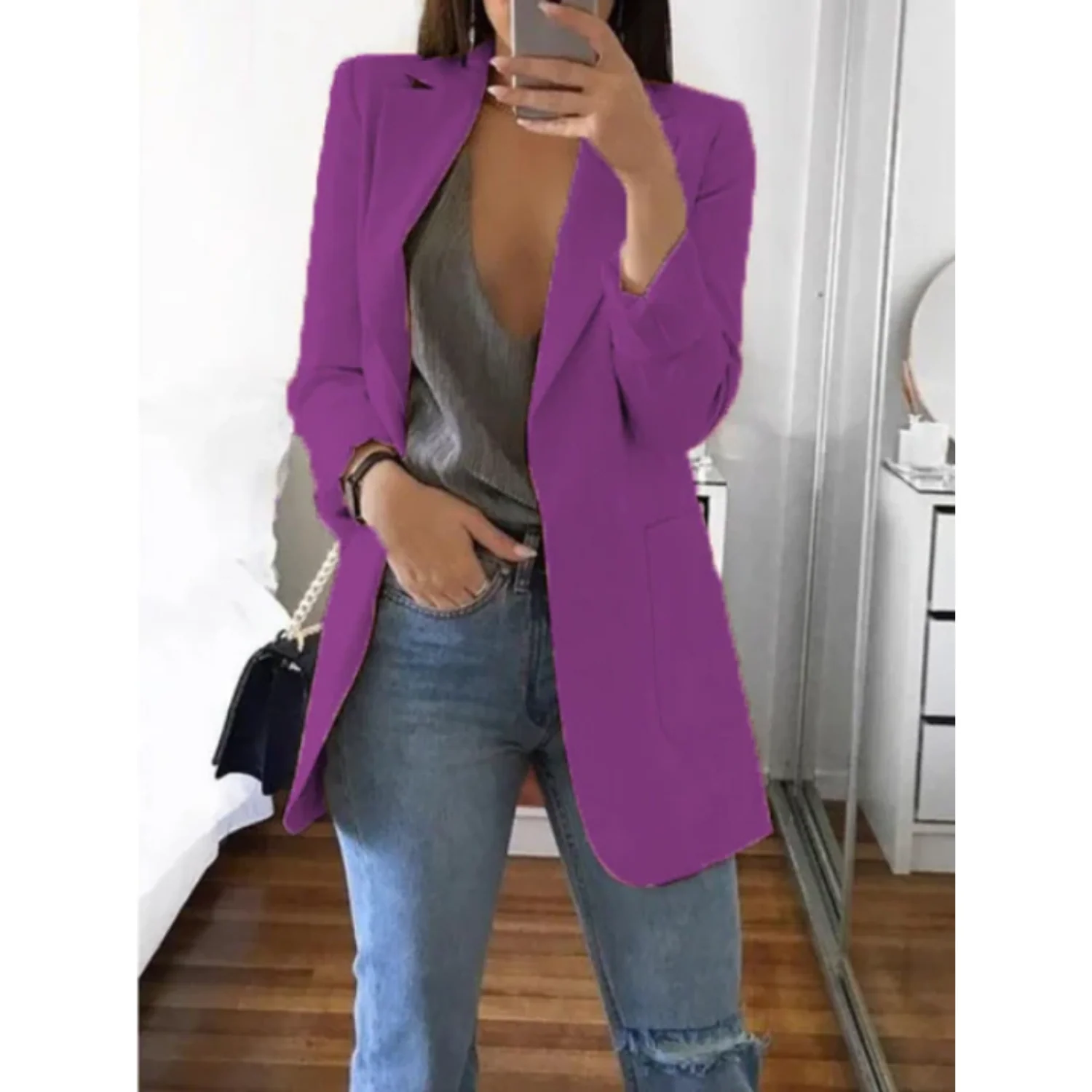 Heidi-Mode | Schmal Geschnittener Blazer Modern & Stilvoll - Image 12