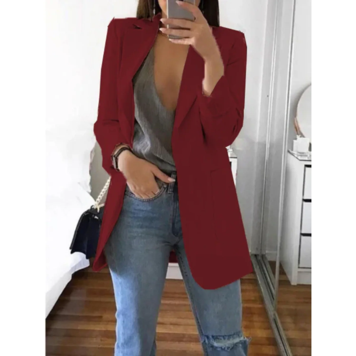 Heidi-Mode | Schmal Geschnittener Blazer Modern & Stilvoll - Image 14