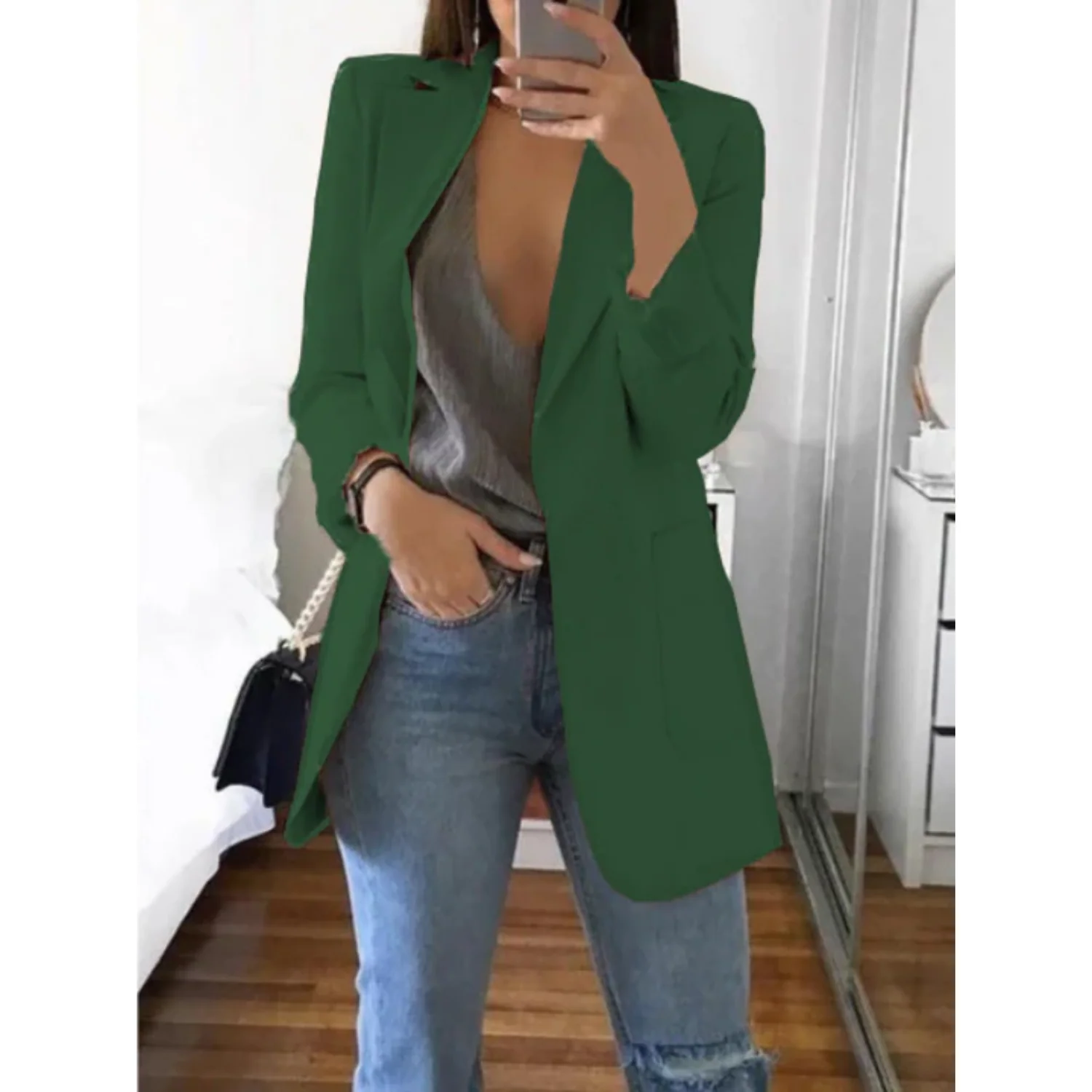 Heidi-Mode | Schmal Geschnittener Blazer Modern & Stilvoll - Image 4