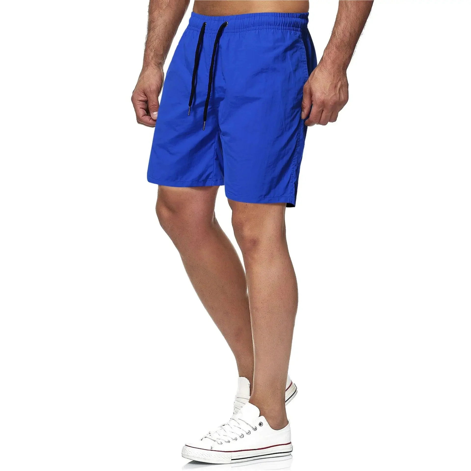 Heidi-Mode | Schnell Trocknende Einfarbige Fitness-Badehosen für Männer - Image 3