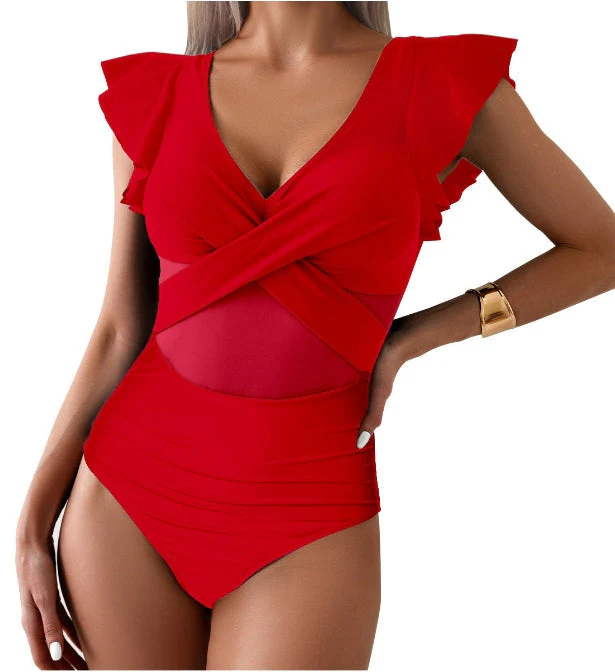 Heidi-Mode | Schnelltrocknender, Einteiliger Sport-Bikini-Badeanzug - Image 8