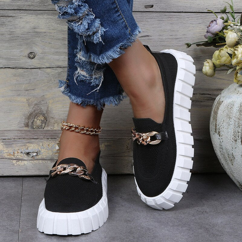 Heidi-Mode | Schnürschuhe Dicke Sohle Orthopädische Schuhe Damenschuhe - Image 10