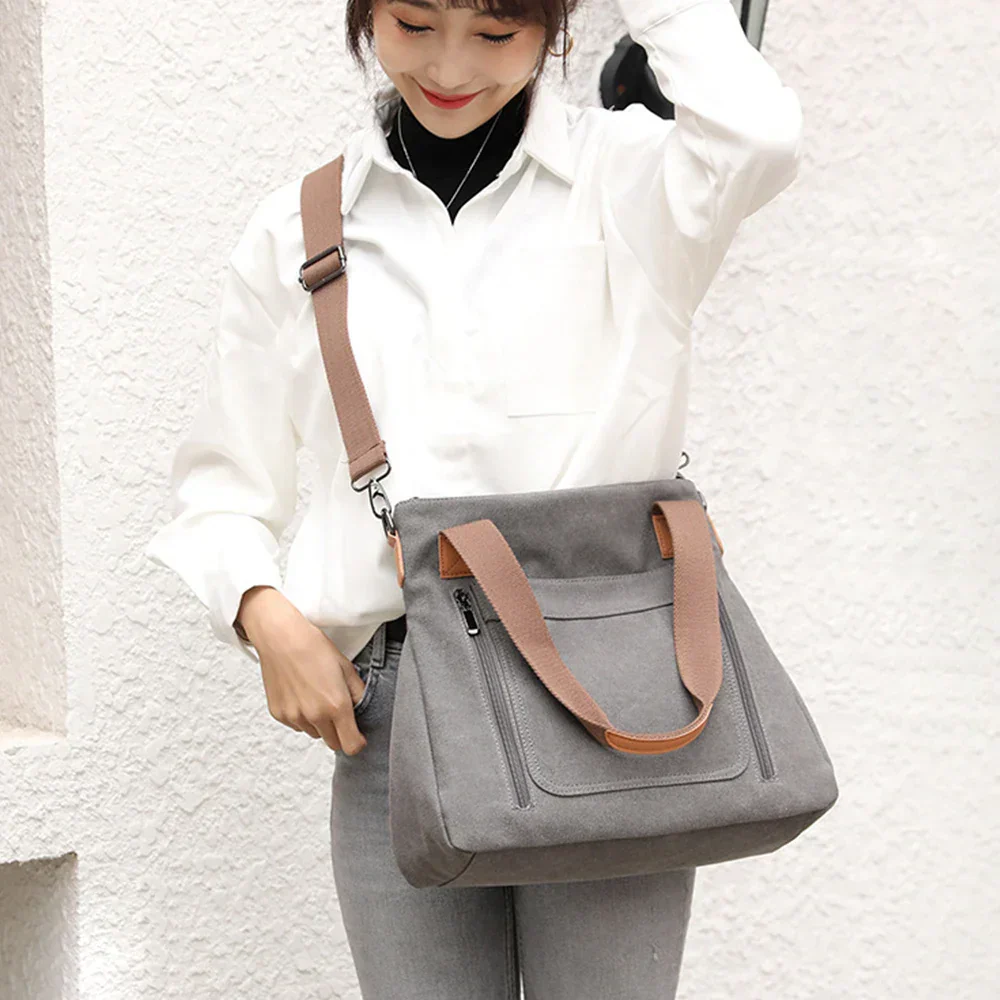 Heidi-Mode | Schultertasche Canvas - Image 2