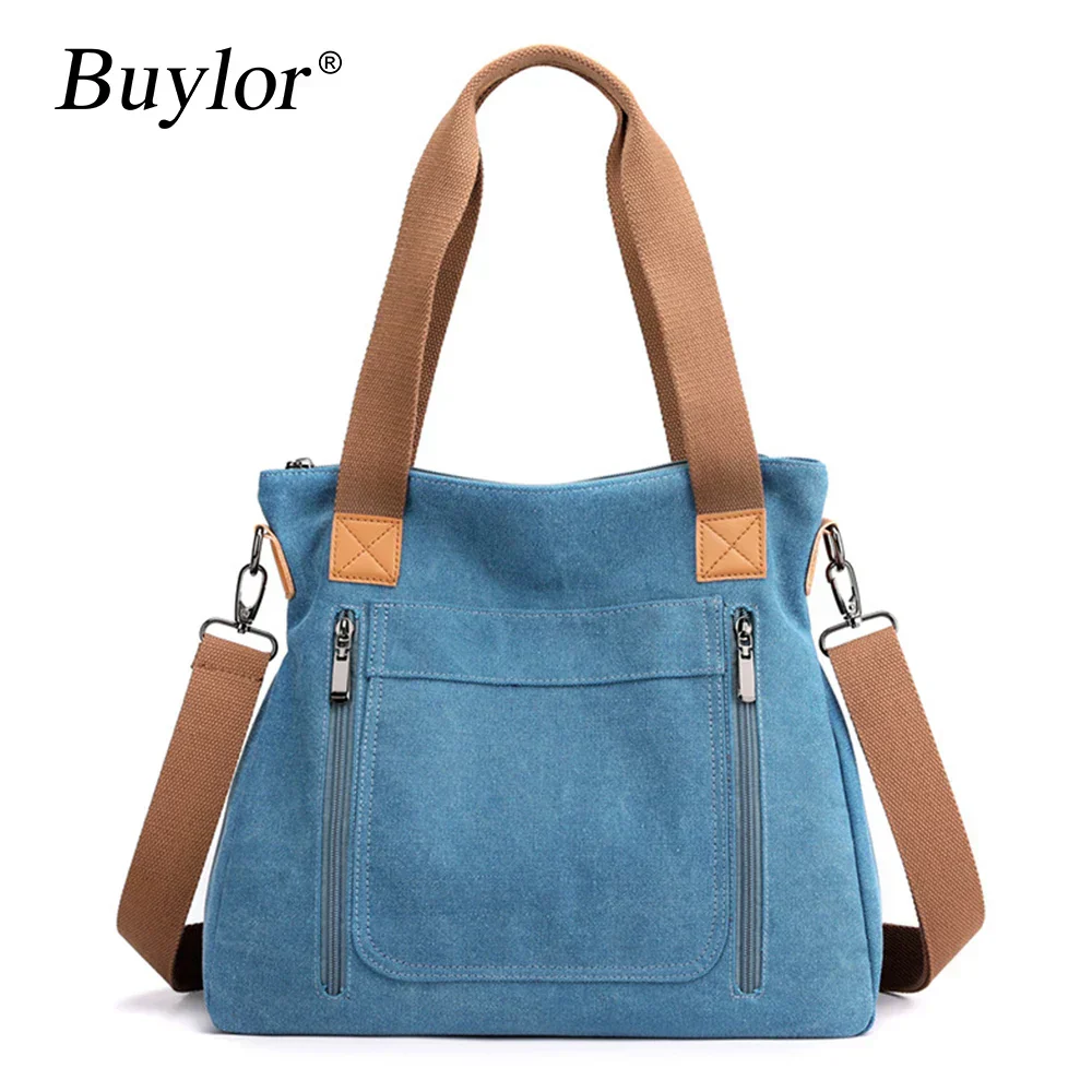 Heidi-Mode | Schultertasche Canvas - Image 6
