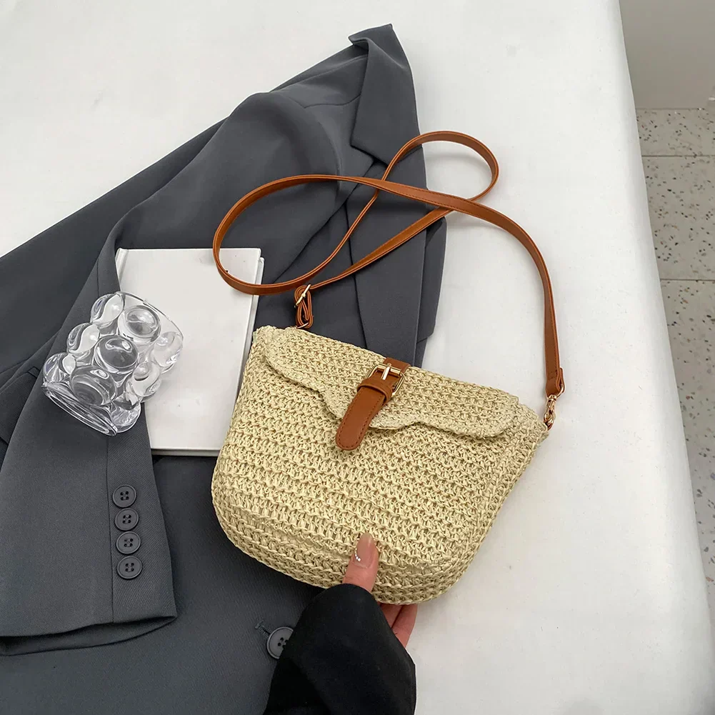 Heidi-Mode | Schultertasche mit Lederriemen - Image 2