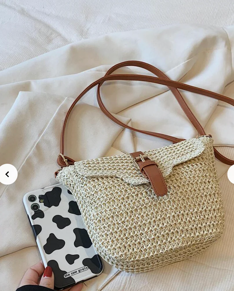 Heidi-Mode | Schultertasche mit Lederriemen - Image 4