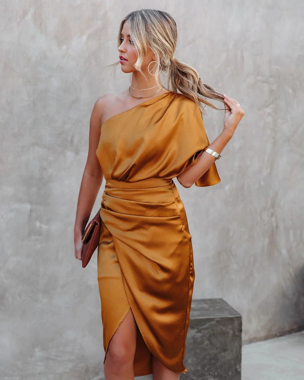 Heidi-Mode | Sexiest Einäugiges Ungleichmäßiges Rockkleid Damen Abendkleid - Image 32