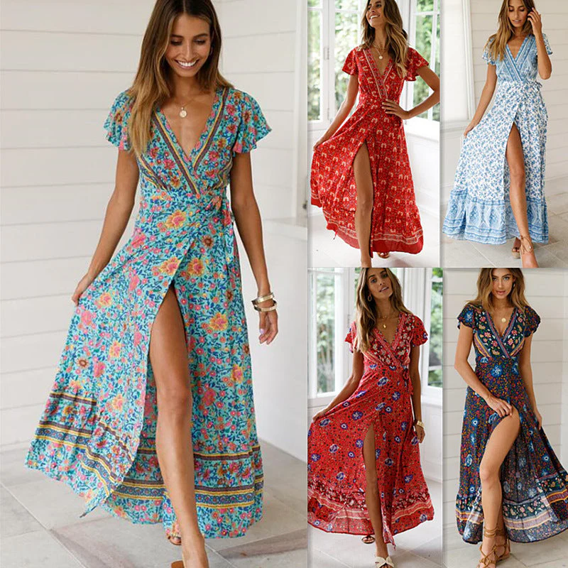 Heidi-Mode | Sexxy Kleider für Frauen Blumenkleid