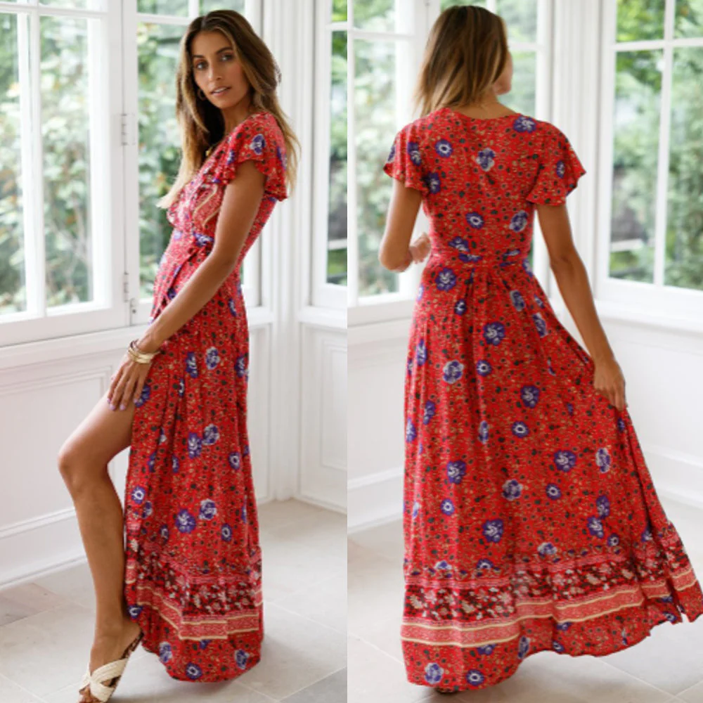 Heidi-Mode | Sexxy Kleider für Frauen Blumenkleid - Image 11