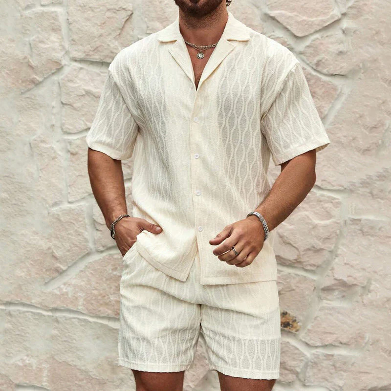 Heidi-Mode | Set Herren Sommer mit Hemd und Shorts - Image 4