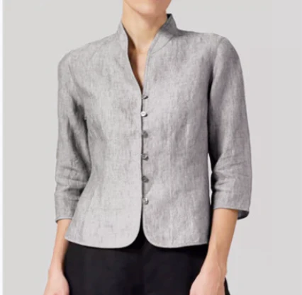Heidi-Mode | Stylisches Damenoberteil Hoher Kragen - Image 6