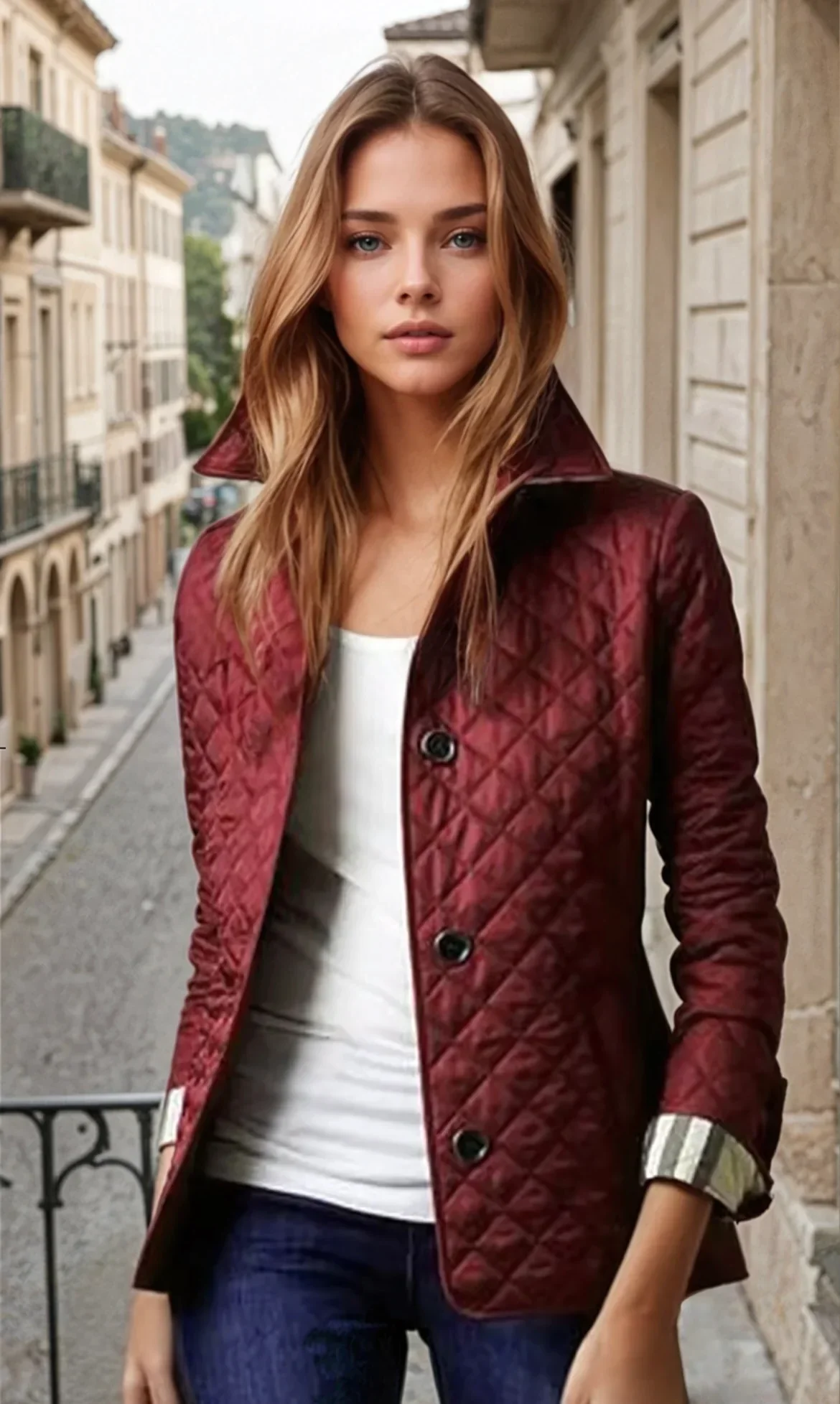 Heidi-Mode | Seidenbaumwolljacke für Damen - Image 2