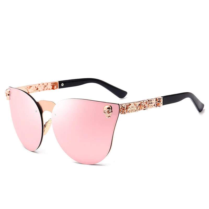 Heidi-Mode | Skull Sonnenbrille Aus Metall - Image 4