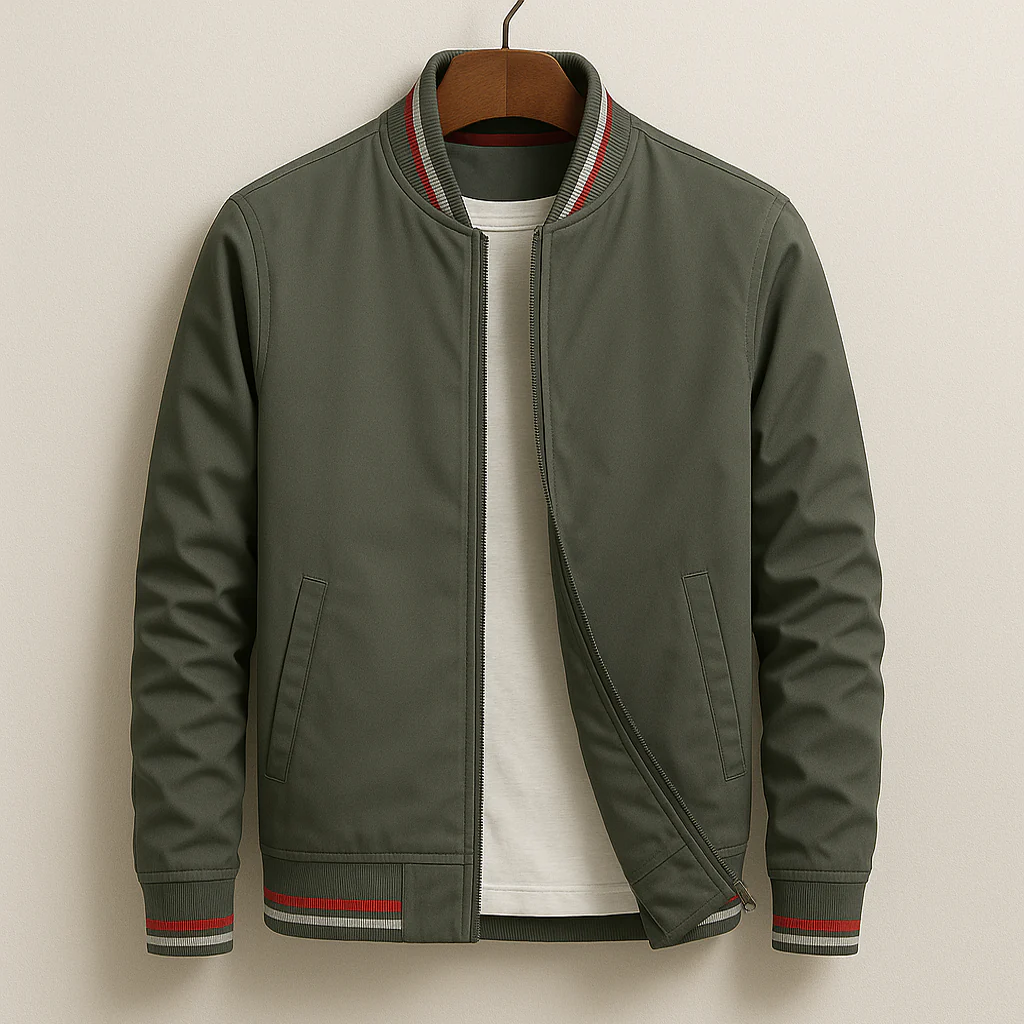 Heidi-Mode | Schlanke Leichte Herren Bomberjacke für Modernen Stil - Image 7