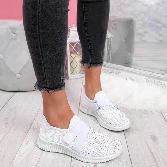 Heidi-Mode | Slip On Damen Sneaker mit Klettverschluss - Image 10